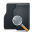 Black Terra Loupe Icon 32x32 png